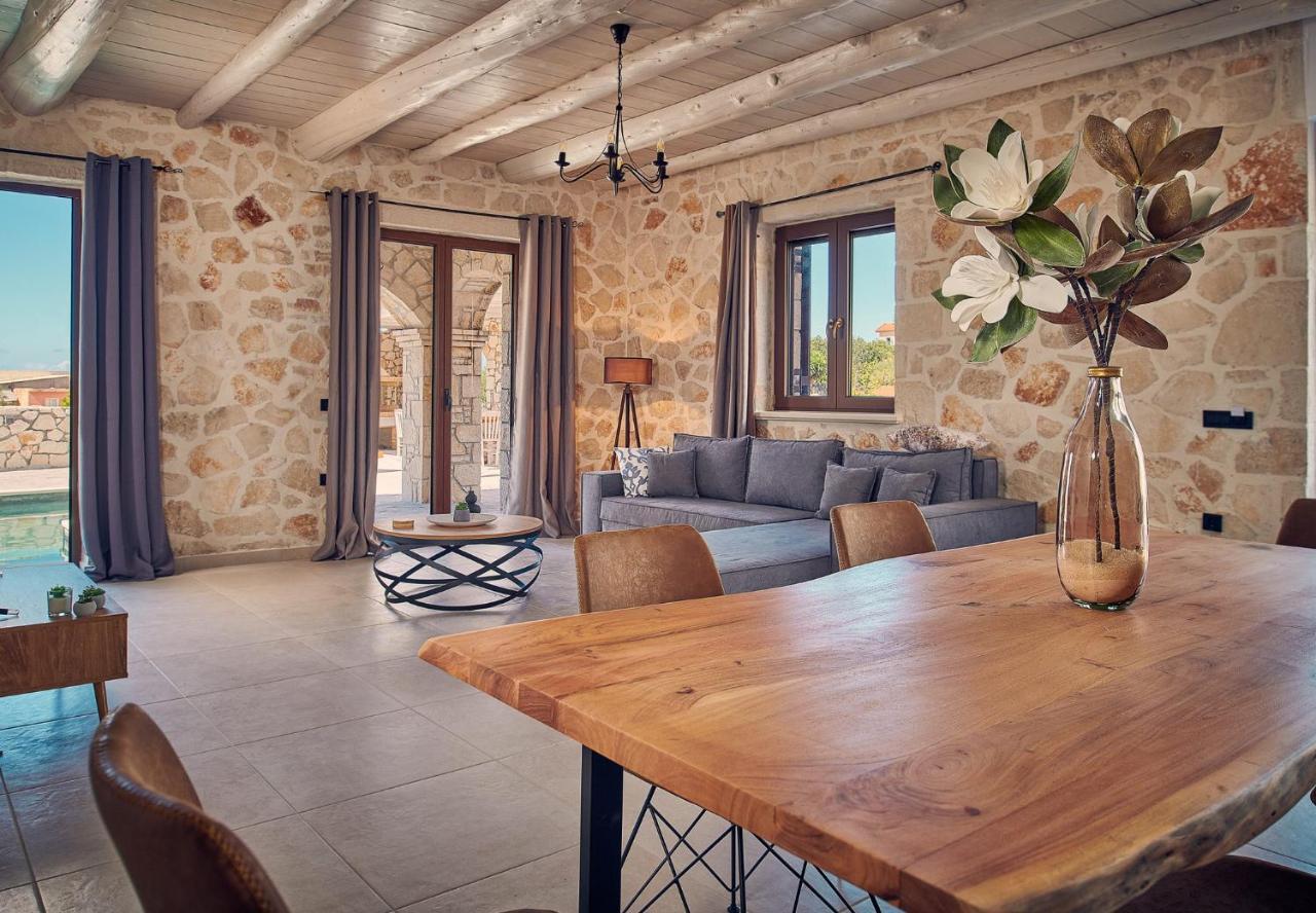 Ioanna Chateau - Luxury Stone Villa Maries  Exteriör bild