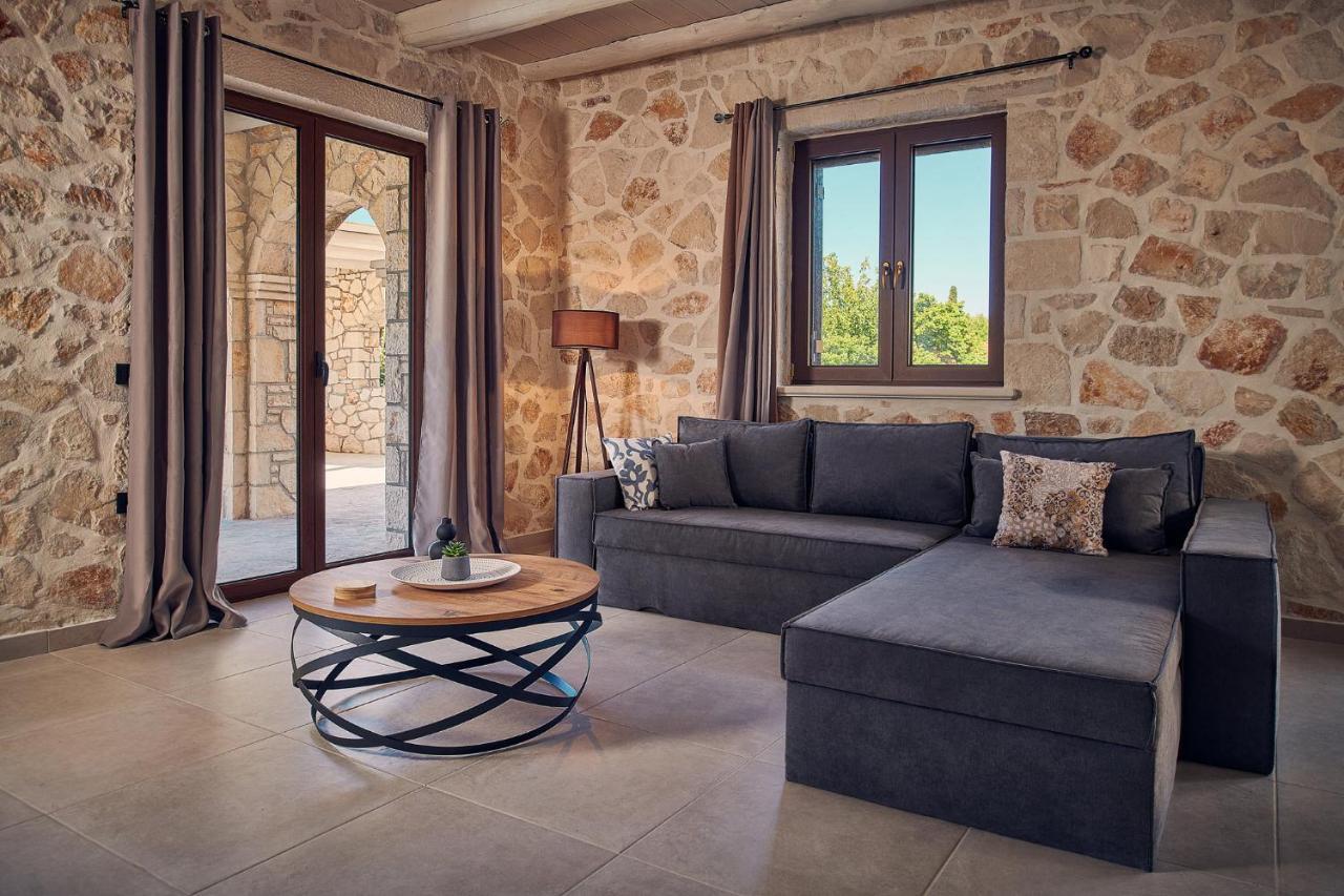 Ioanna Chateau - Luxury Stone Villa Maries  Exteriör bild
