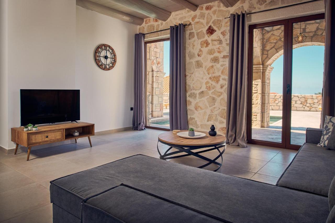 Ioanna Chateau - Luxury Stone Villa Maries  Exteriör bild