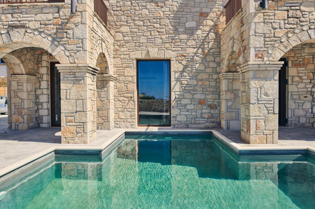 Ioanna Chateau - Luxury Stone Villa Maries  Exteriör bild