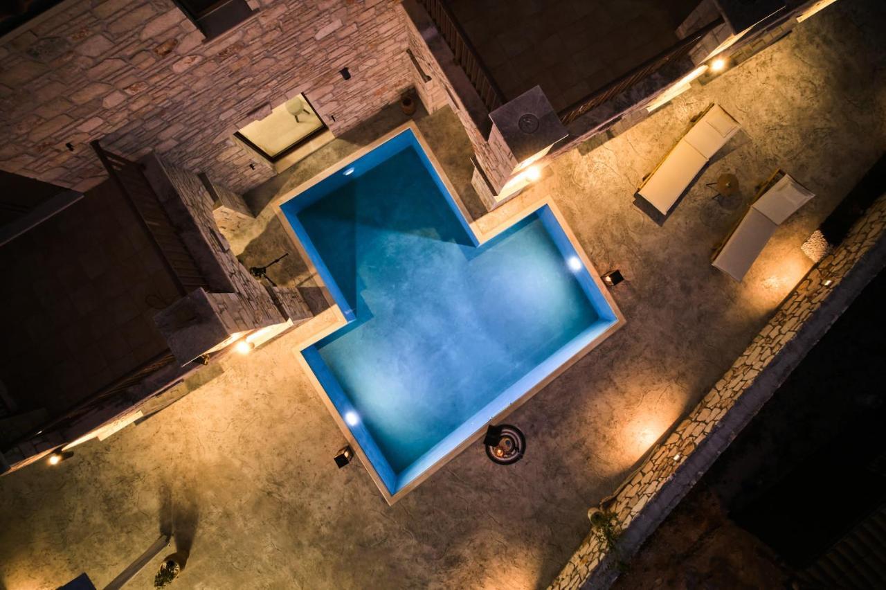 Ioanna Chateau - Luxury Stone Villa Maries  Exteriör bild